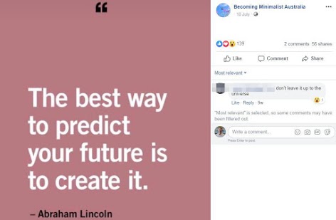 Abraham Lincoln quote: I see in the near future a crisis approaching that