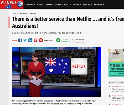 How to get american netflix in deals australia 2019 free