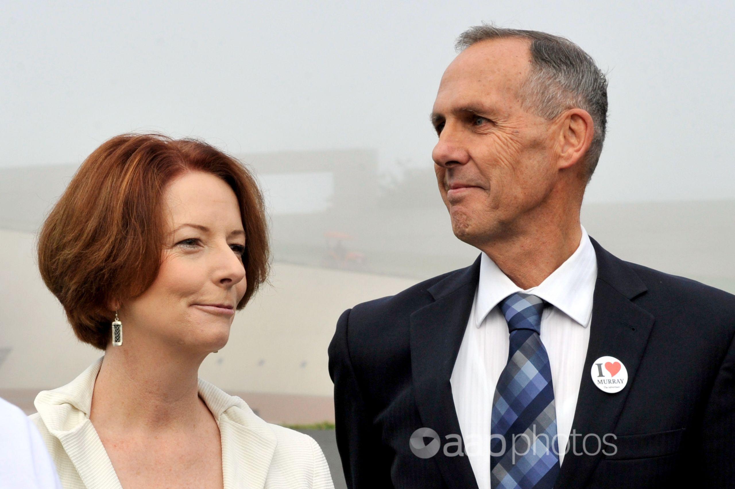 Julia Gillard and Bob Brown.