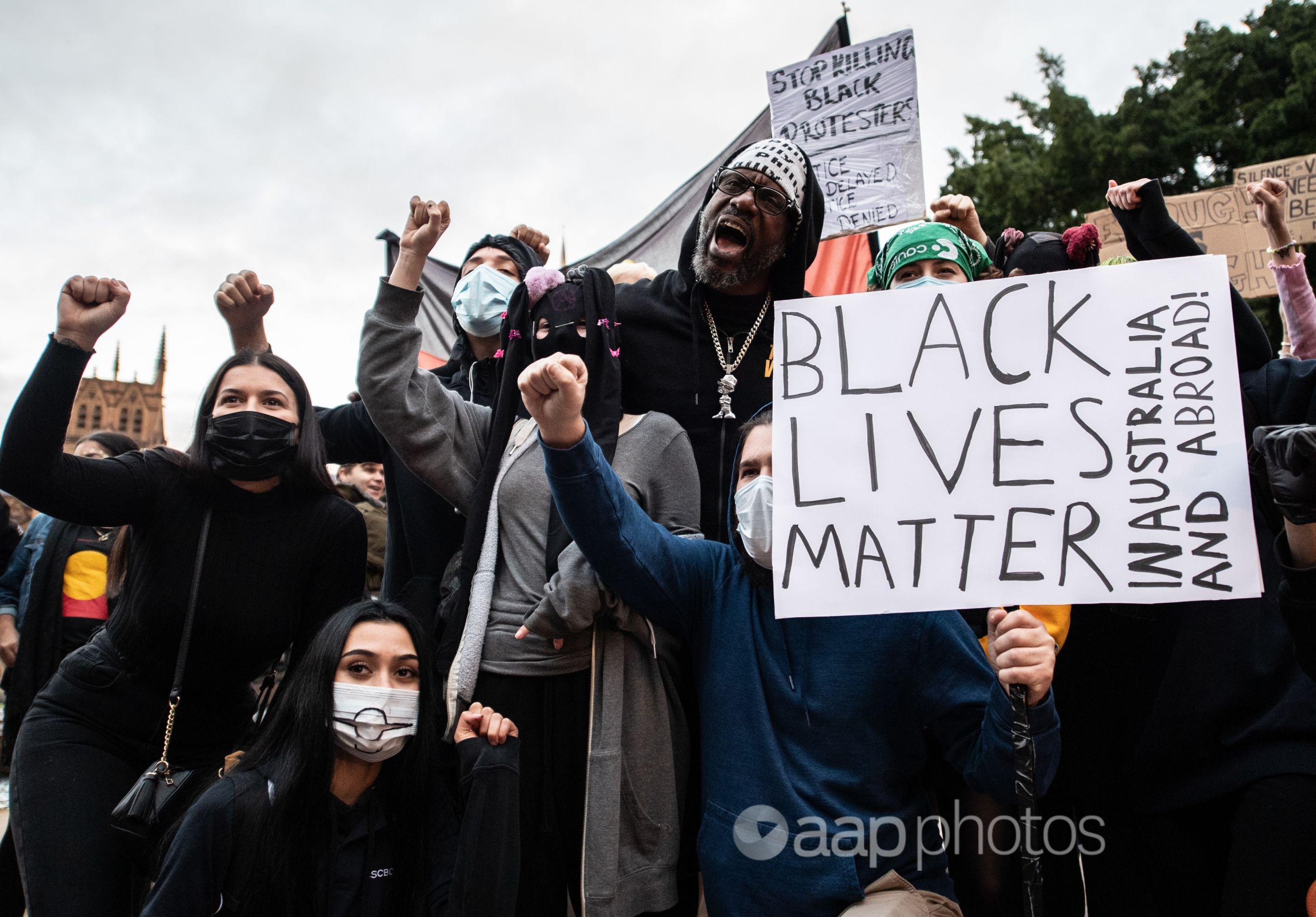 Sydney Black Lives Matter protest