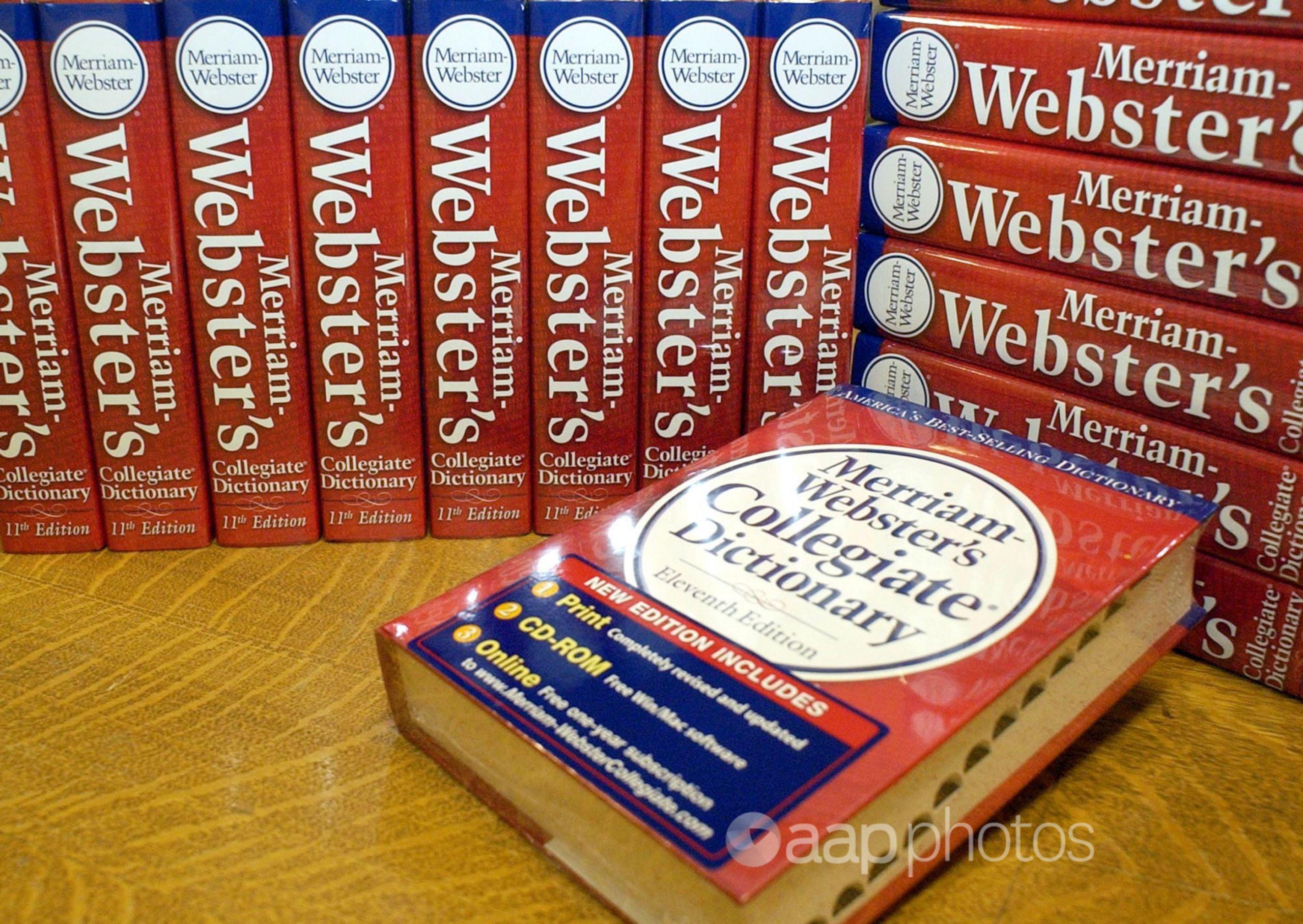 Merriam-Webster dictionaries