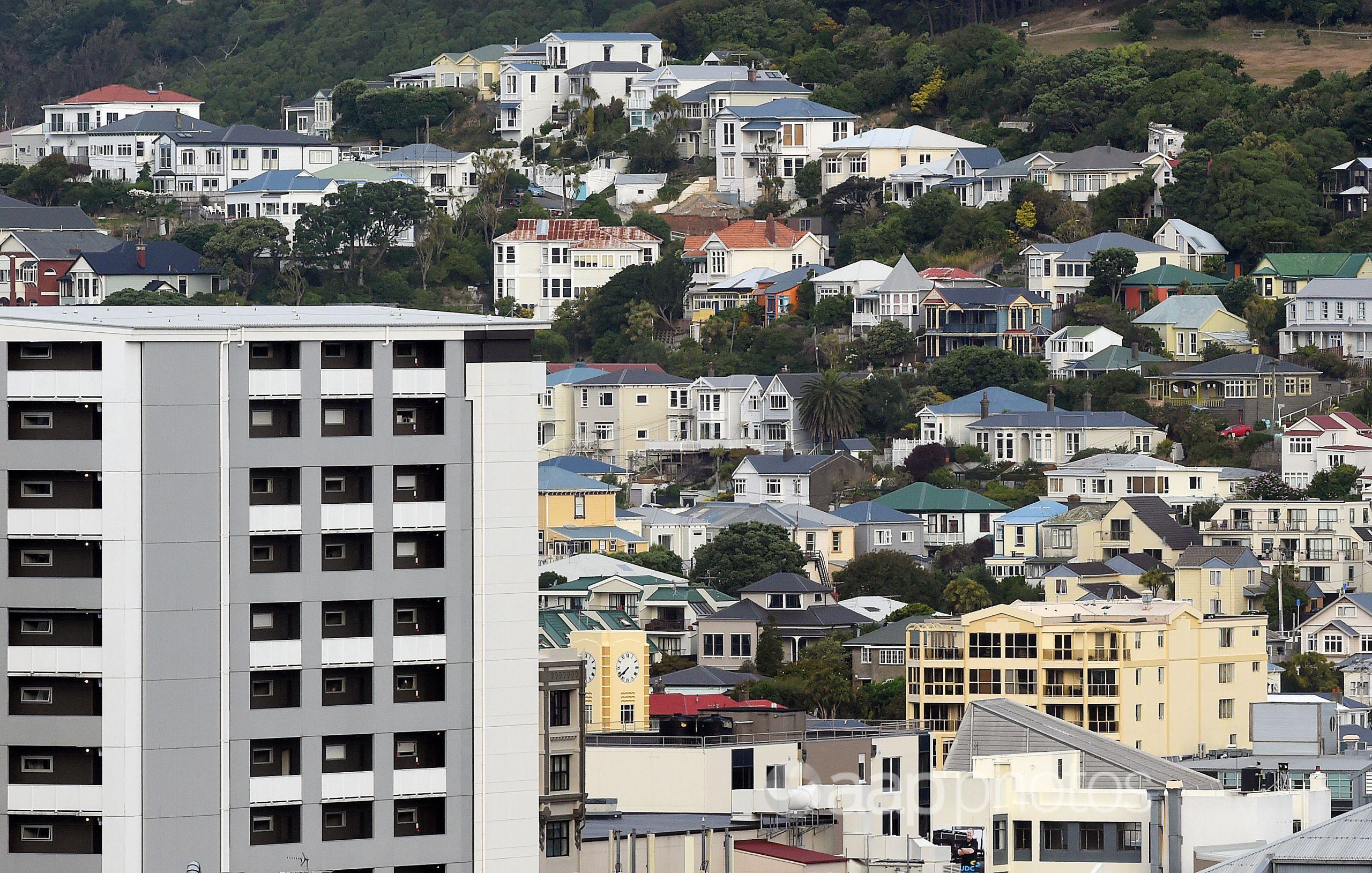 Housing in central Wellington