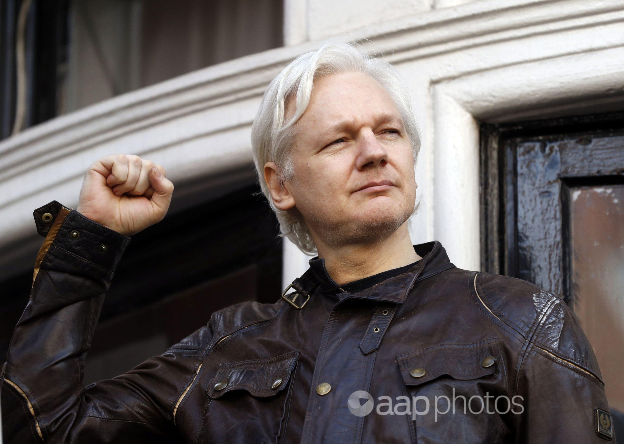 WikiLeaks founder Julian Assange in 2017