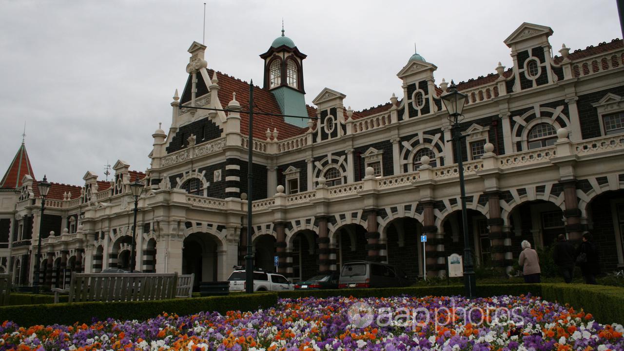 Dunedin Railway Station in New Zealand (file image)