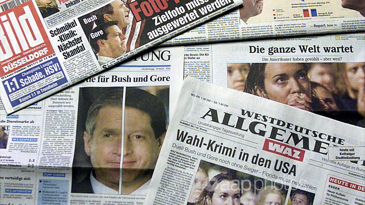 Experts say there is no such requirement of German newspapers
