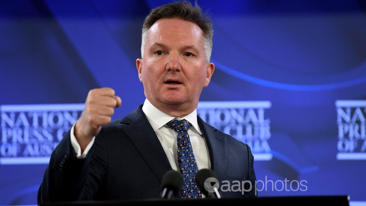 Chris Bowen used a speech at the NPC to reiterate the claim