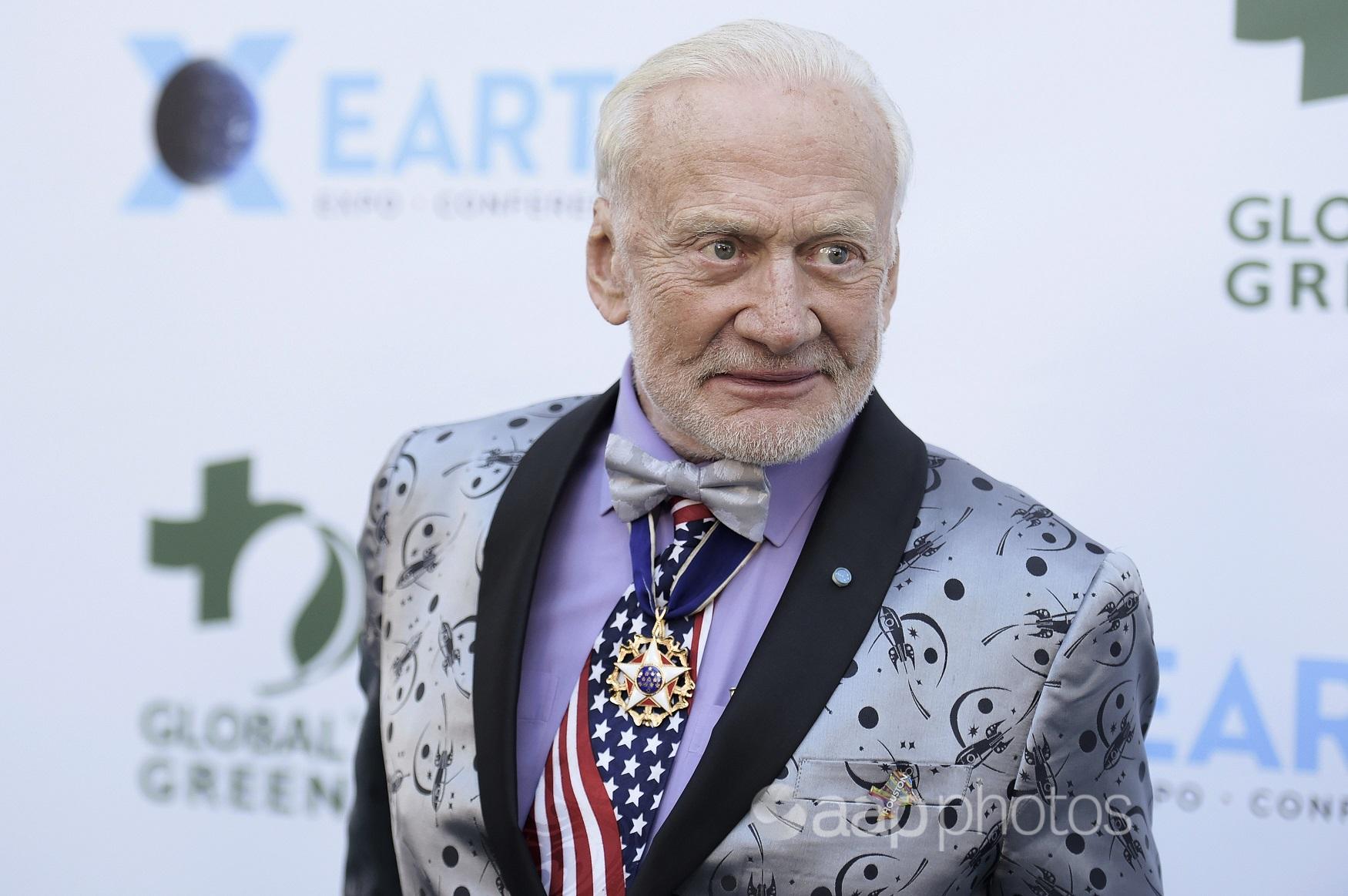 Buzz Aldrin in 2018.