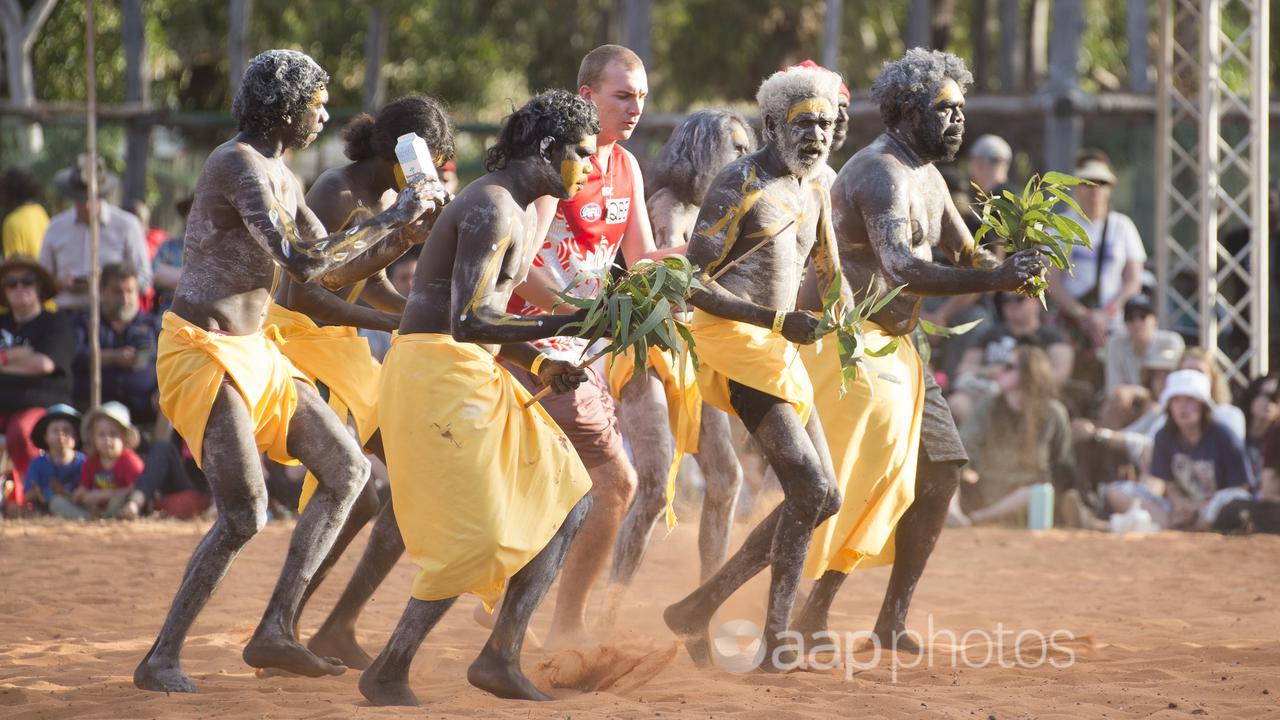 Performers at the Garma Festival