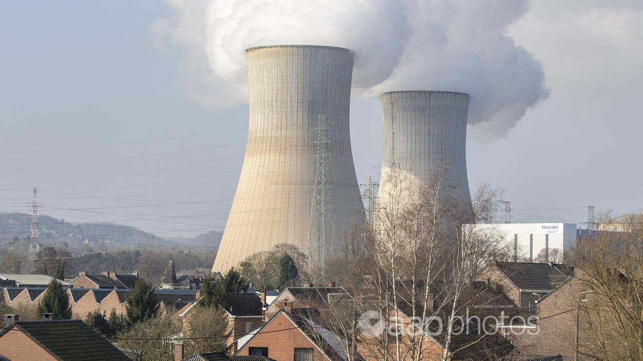 The nuclear power plant in Tihange, Belgium.