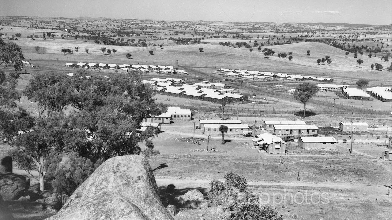 Prisoner of war camp at Cowra NSW during WWII