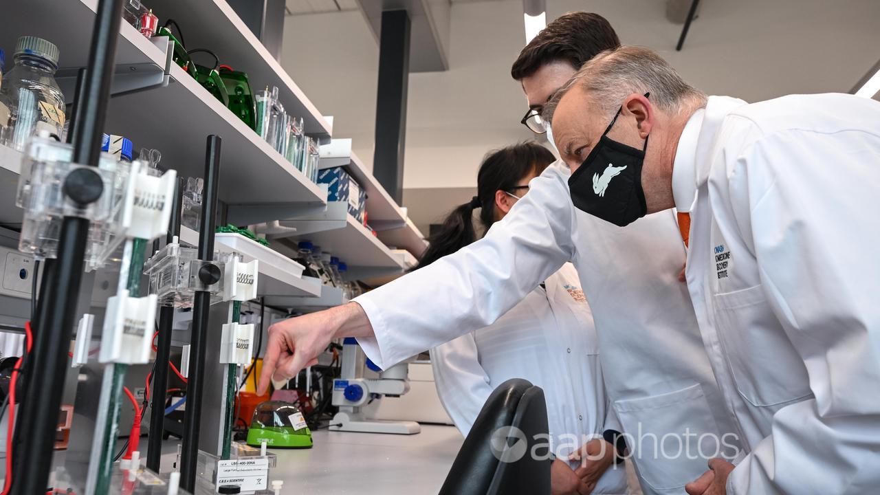 Prime Minister Anthony Albanese at Monash University (file image)