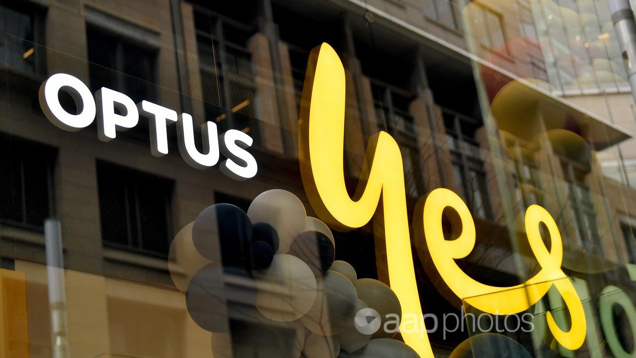 Optus sign