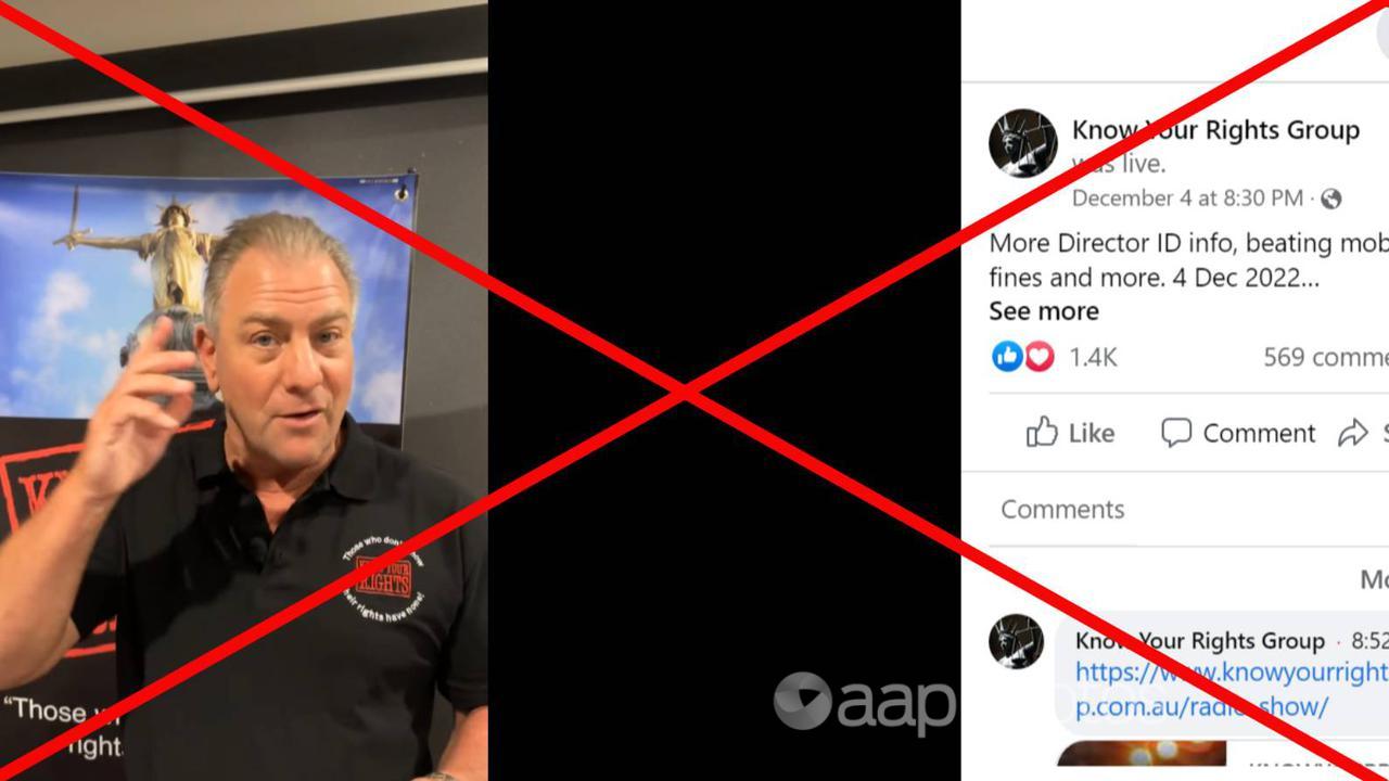False claims are made in a video posted to Facebook 