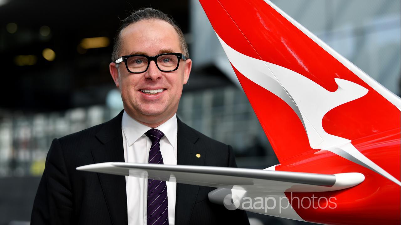 Qantas Group Chief Executive Officer Alan Joyce (file image)