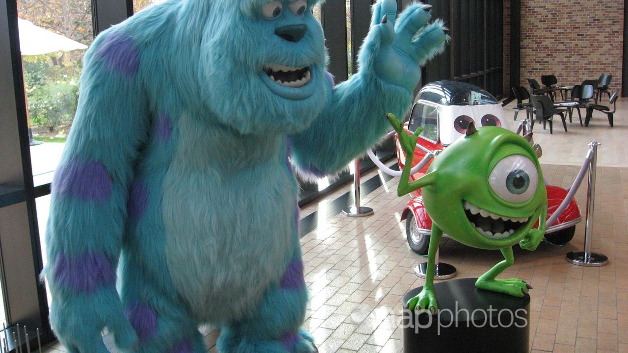 Sulley and Mike from Monster's Inc (film image)