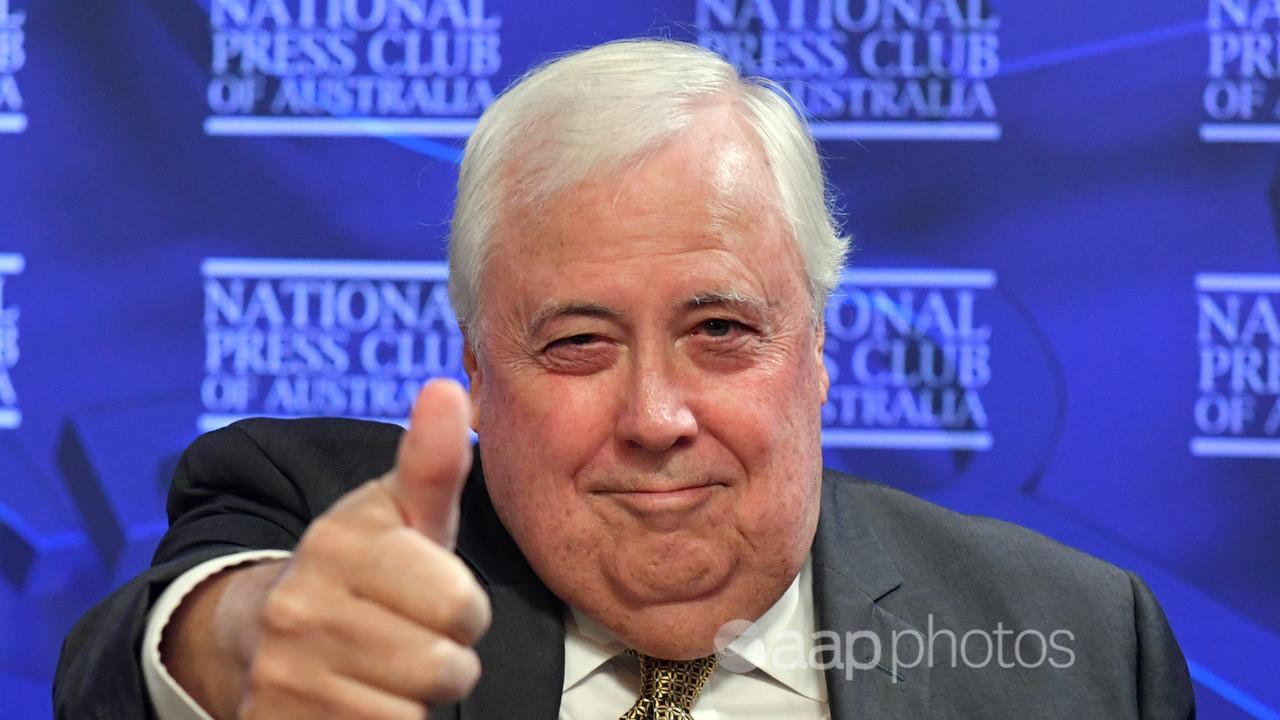 Clive Palmer (file image)