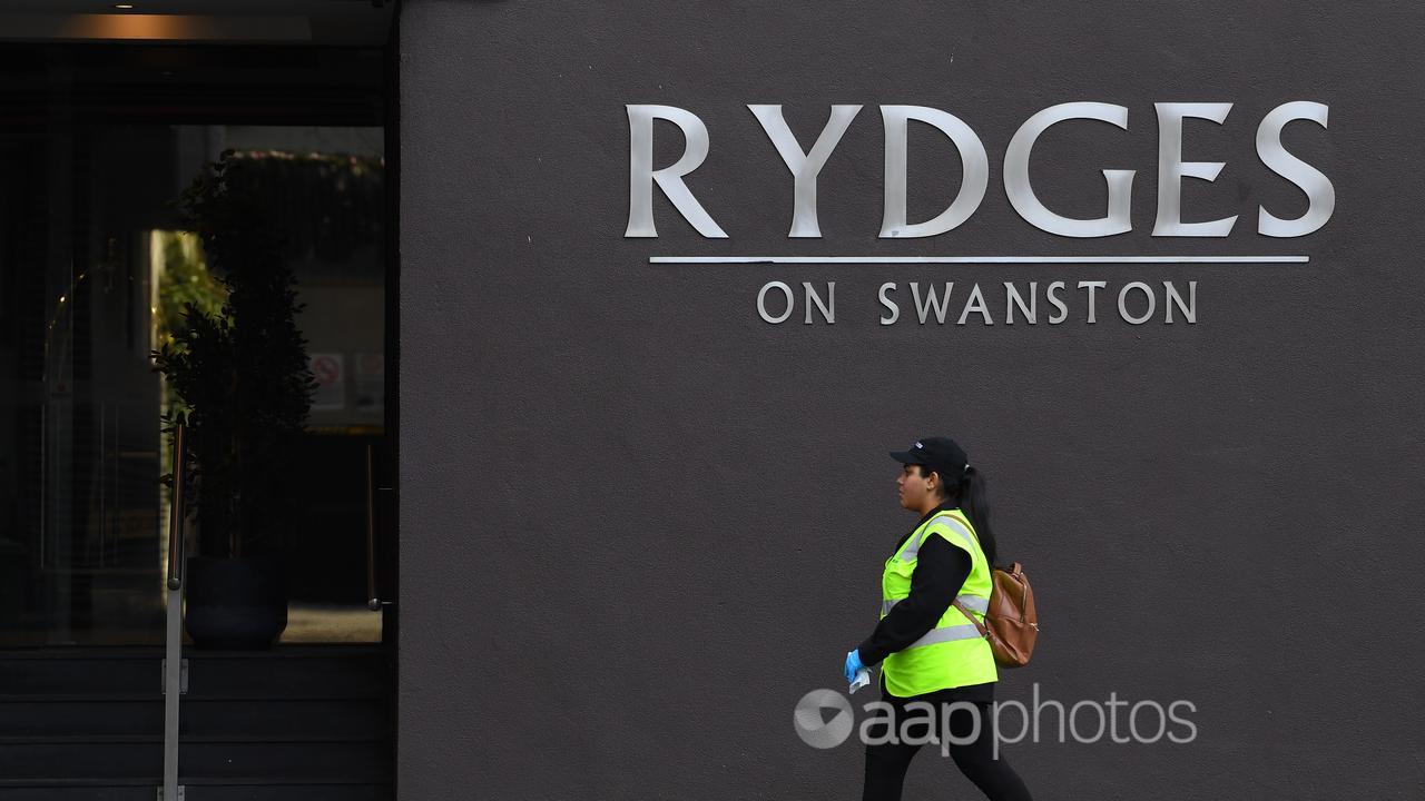Exterior of Rydges on Swanston in Melbourne (file image)