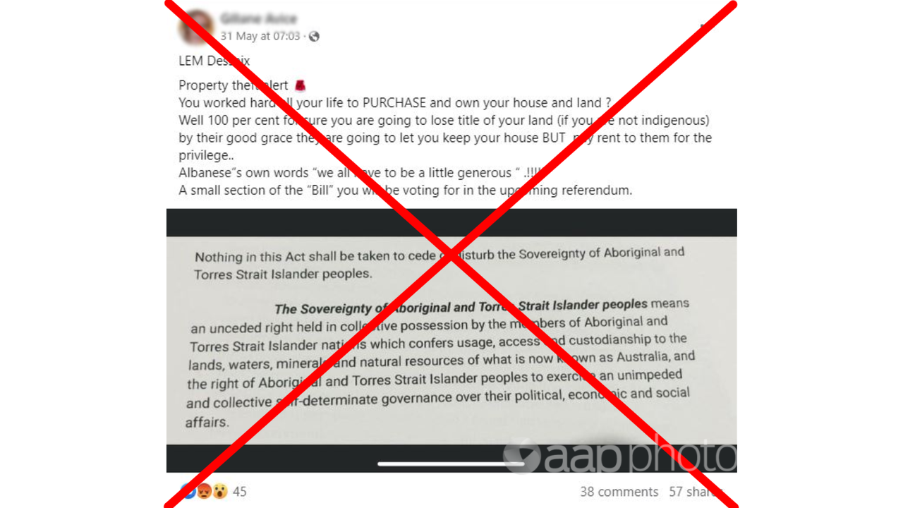 Lidia Thorpe amendment post