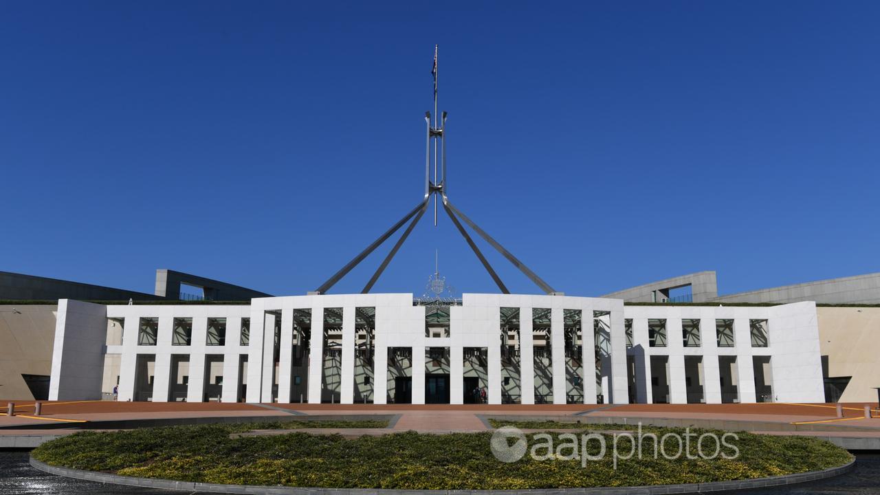 Parliament House in Canberra