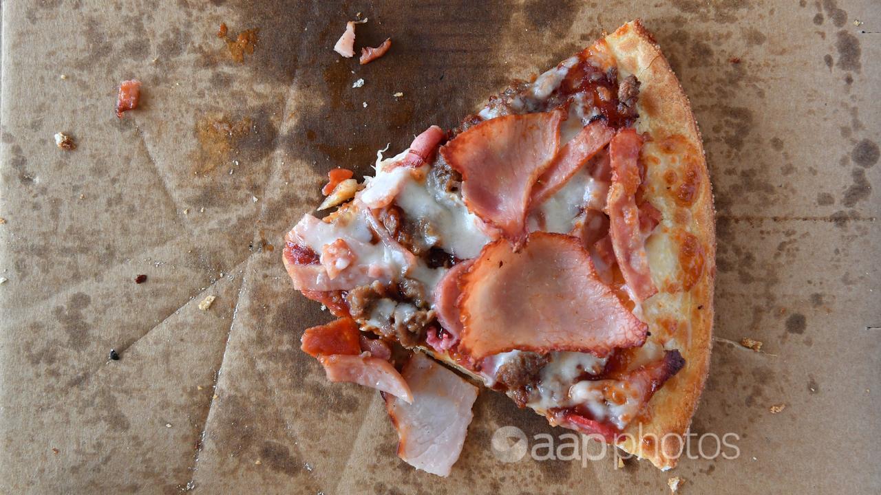 A slice of pizza (file image)