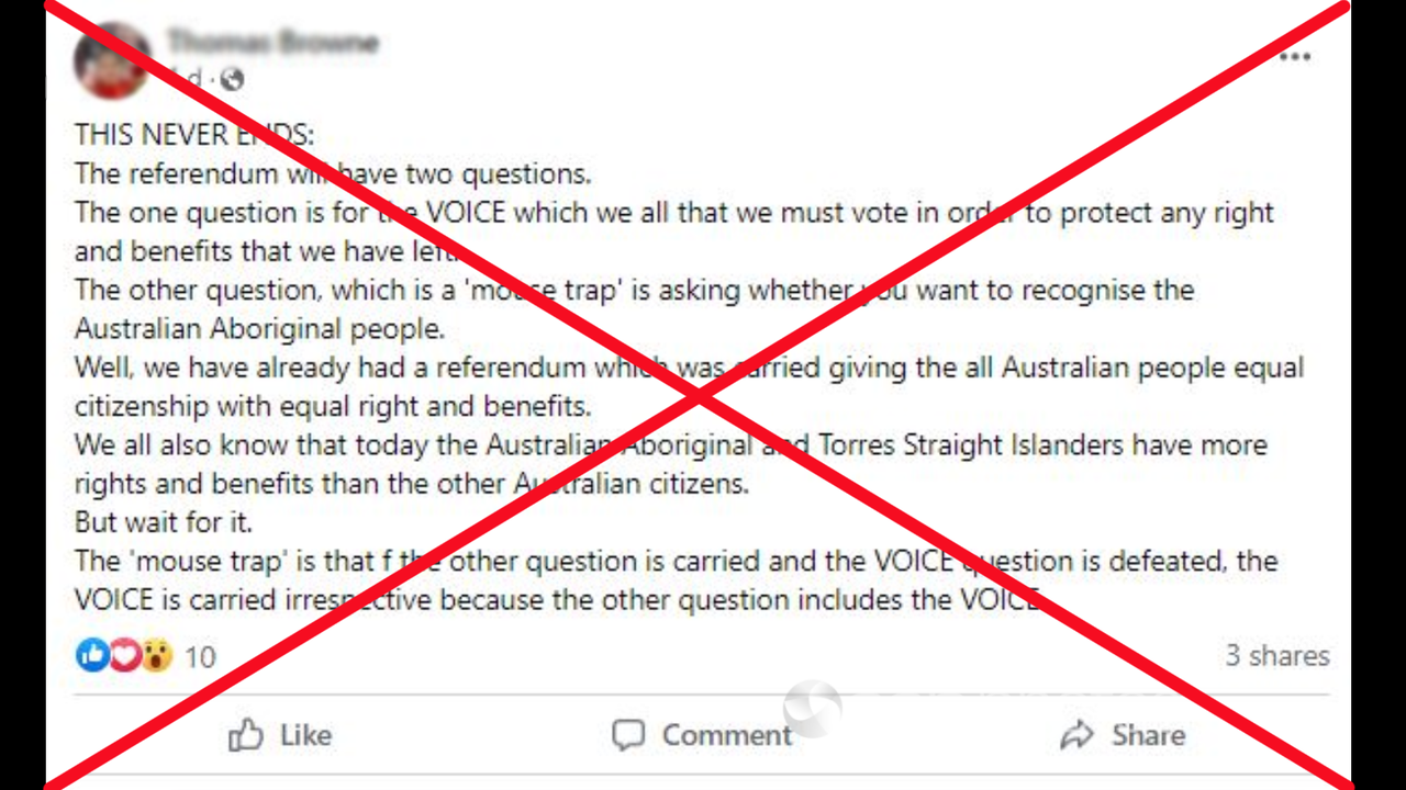 Referendum debunk