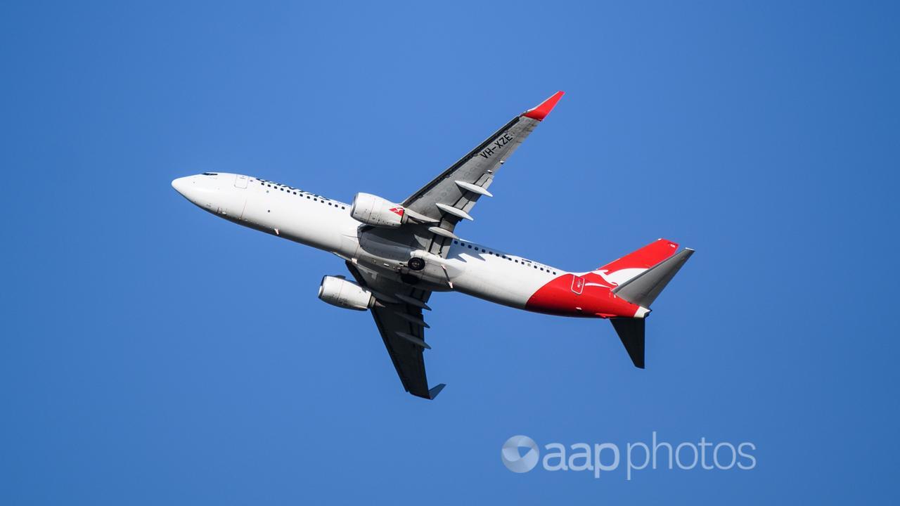 A Qantas aircraft (file image)