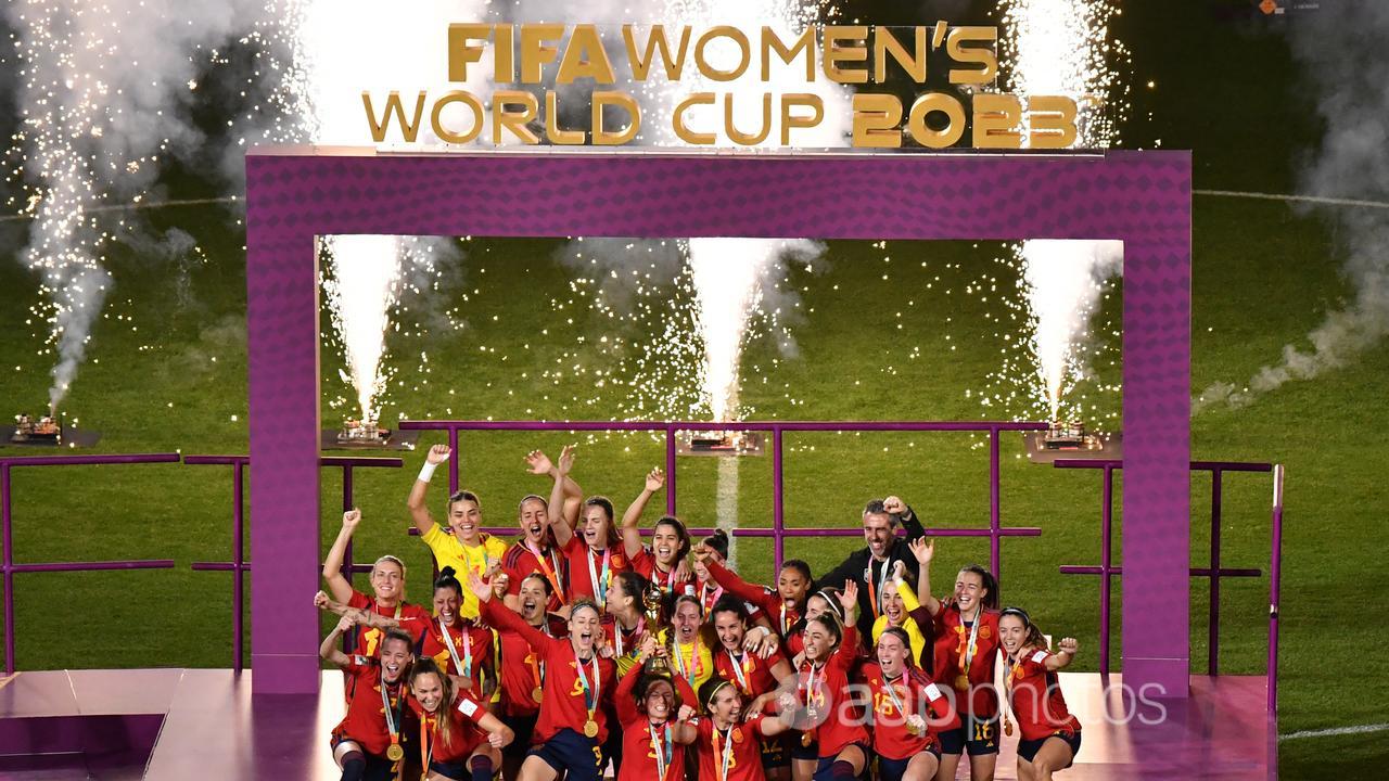 Spain wins Women's World Cup for the first time, beating England in Sydney