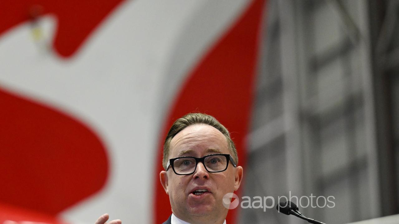 QANTAS CEO Alan Joyce (file)