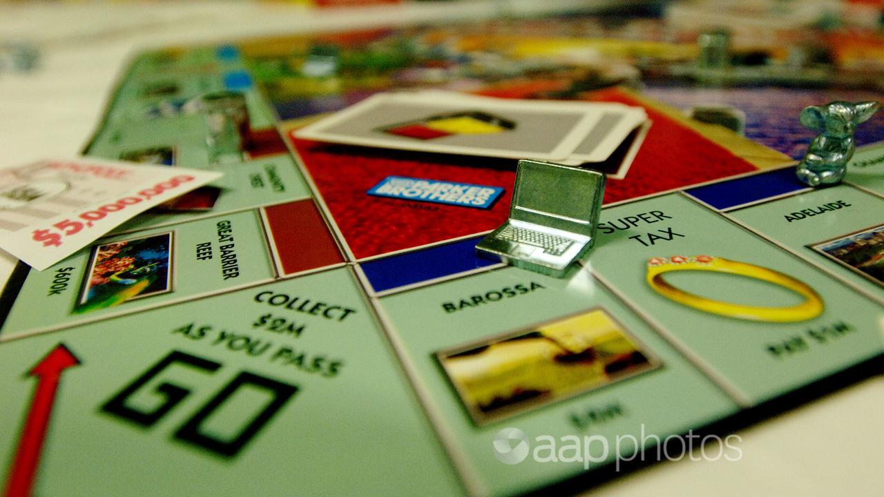 An Australian themed Monopoly game board (file image)