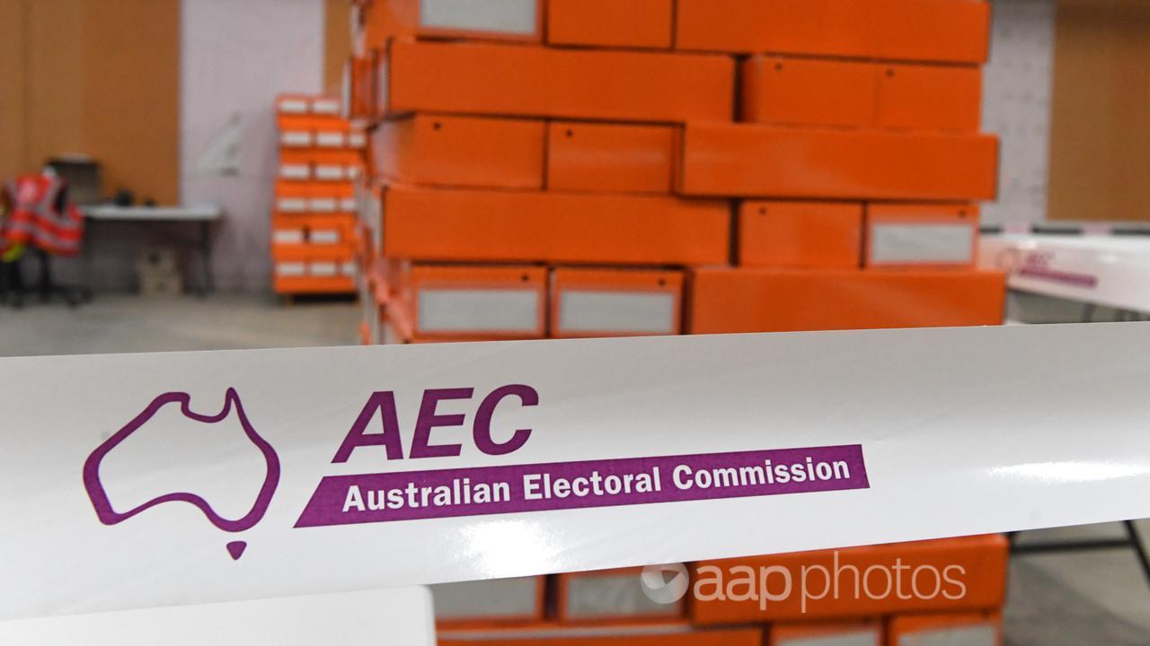 Boxes of ballot papers (papers)