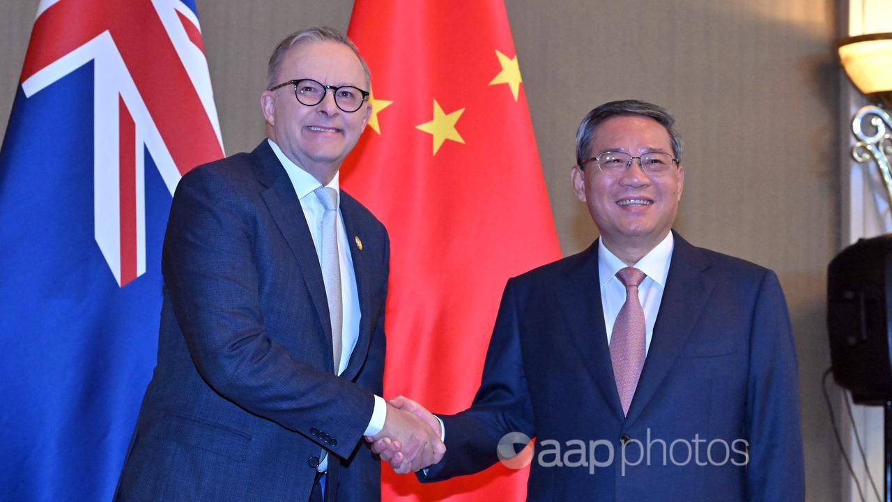Anthony Albanese meets with China’s Premier Li Qiang