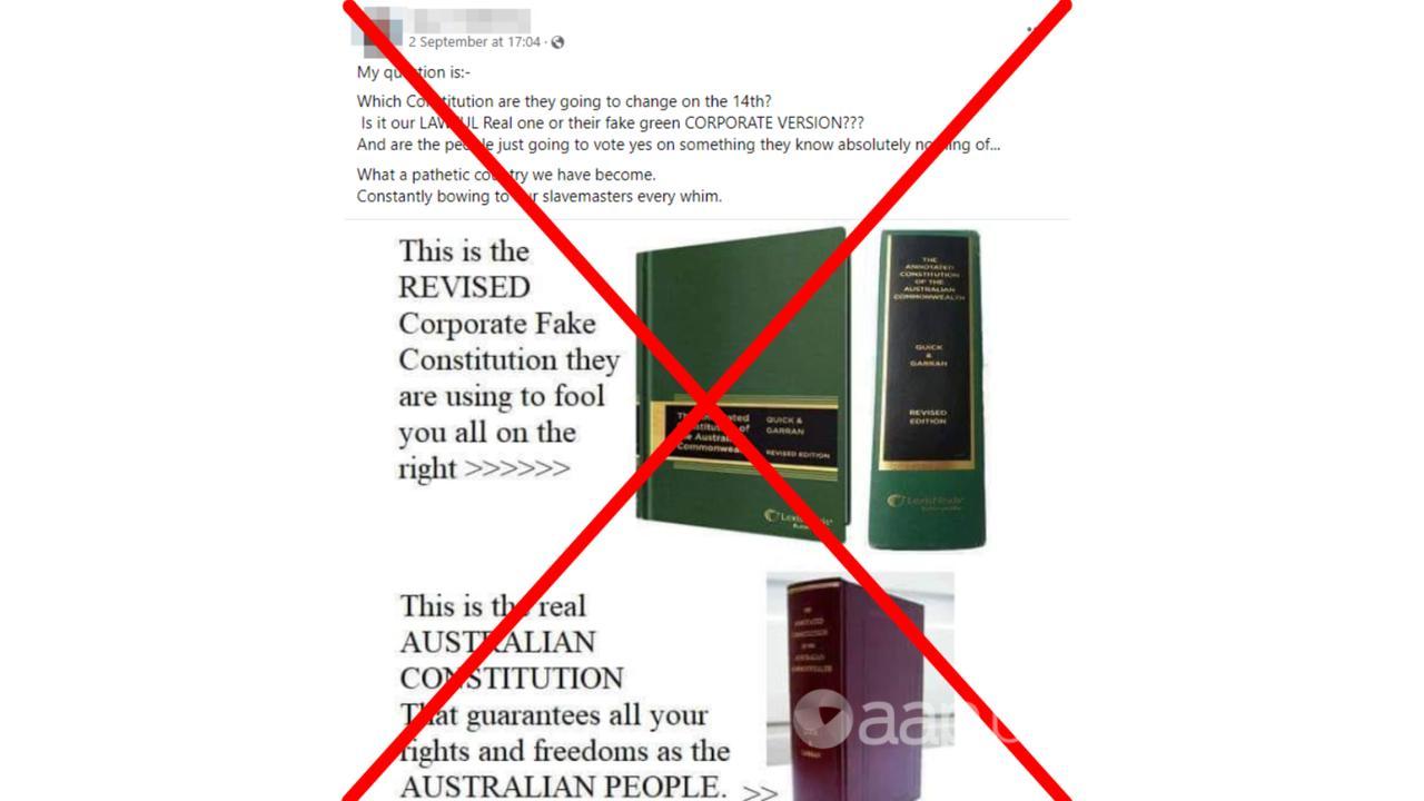 A screenshot from one of the Facebook posts.