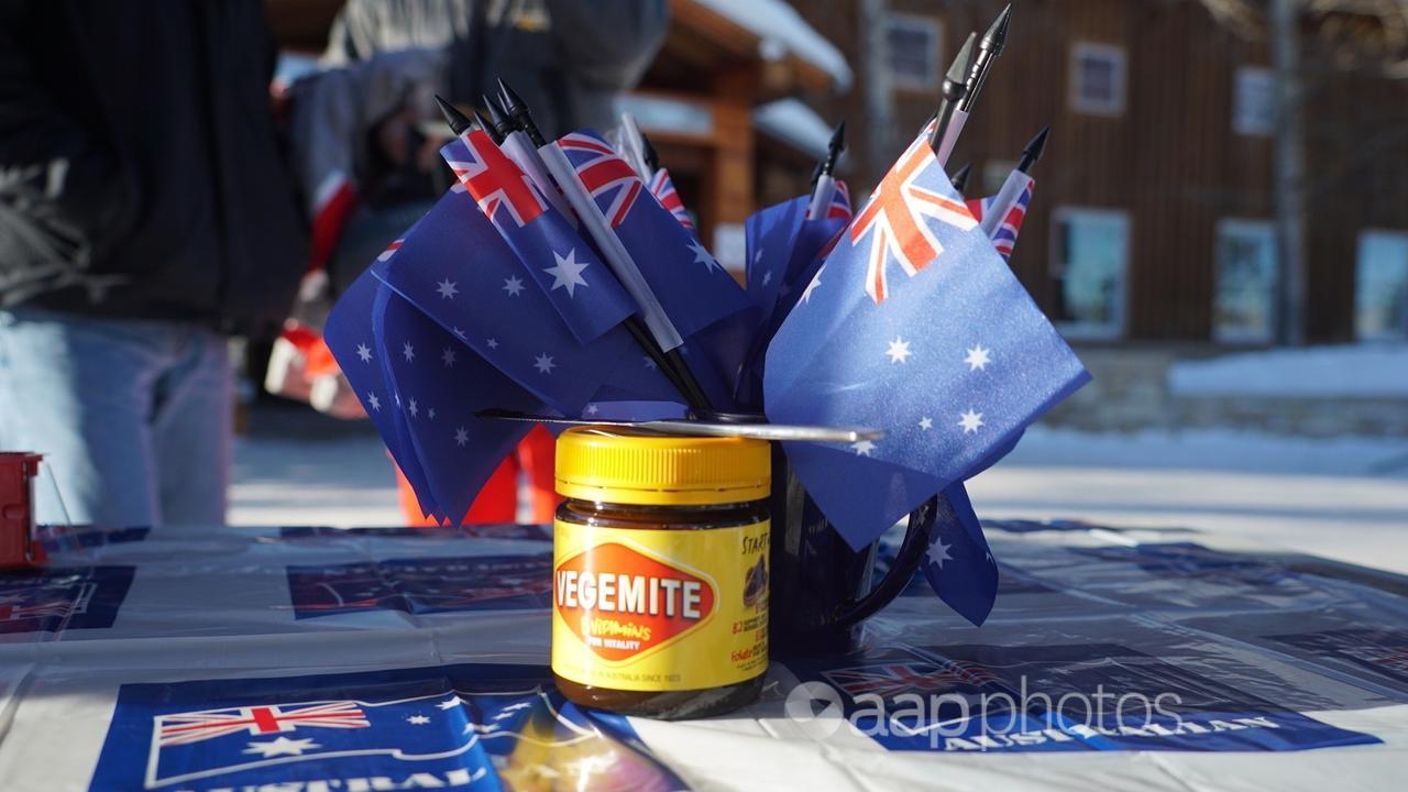 Vegemite on display during Australia Day celebrations (file image)