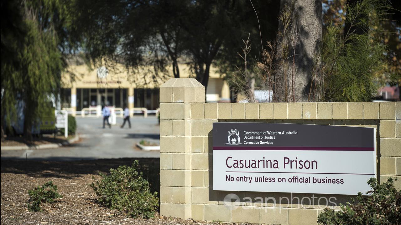 Casuarina Prison sign