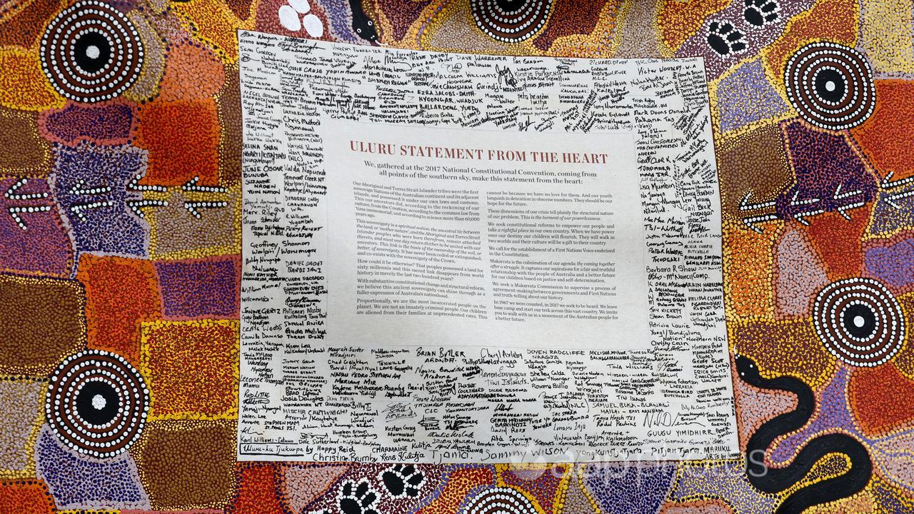 The Uluru Statement From The Heart (file image)