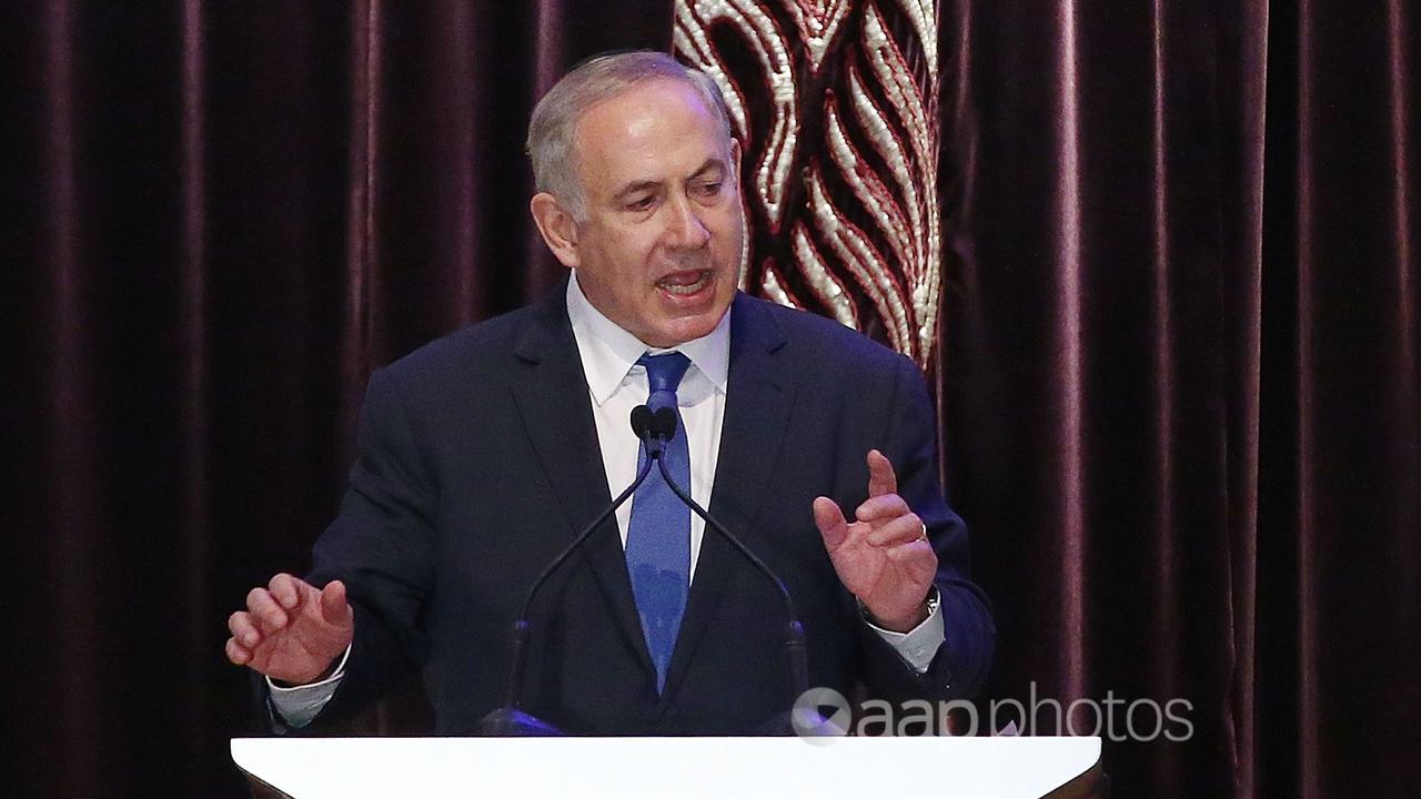 Israel Prime Minister Benjamin Netanyahu (file image)