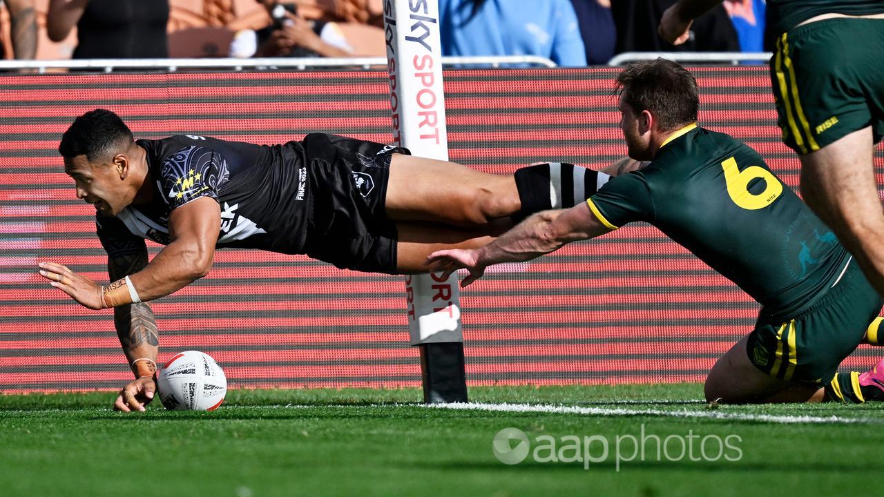 New Zealand's Jamayne Isaako