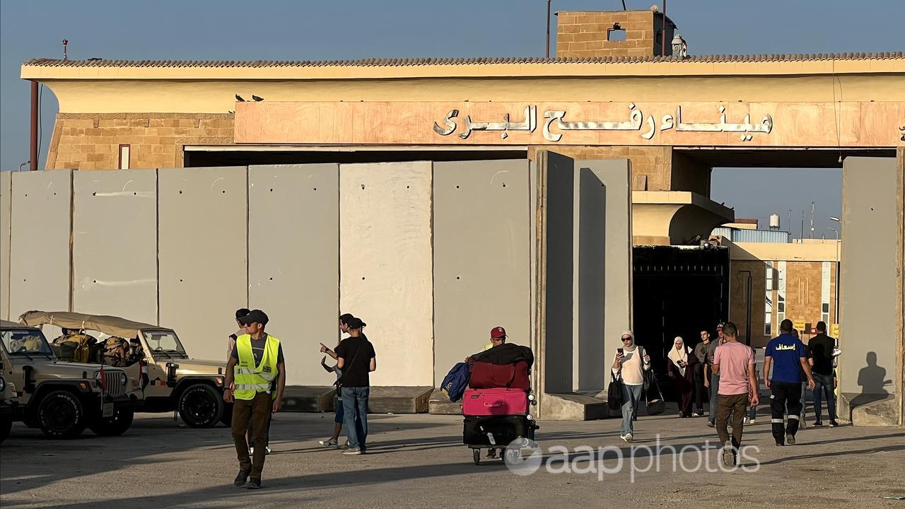 The Rafah border crossing