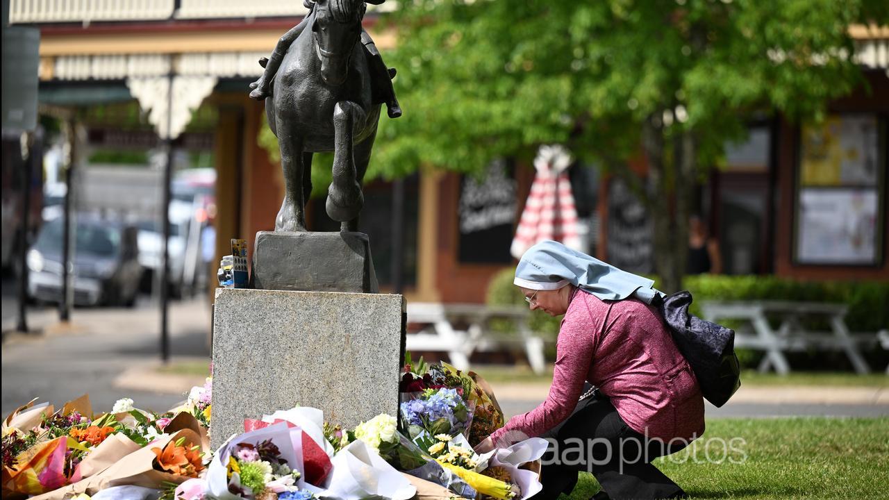 Royal Daylesford Hotel crash scene