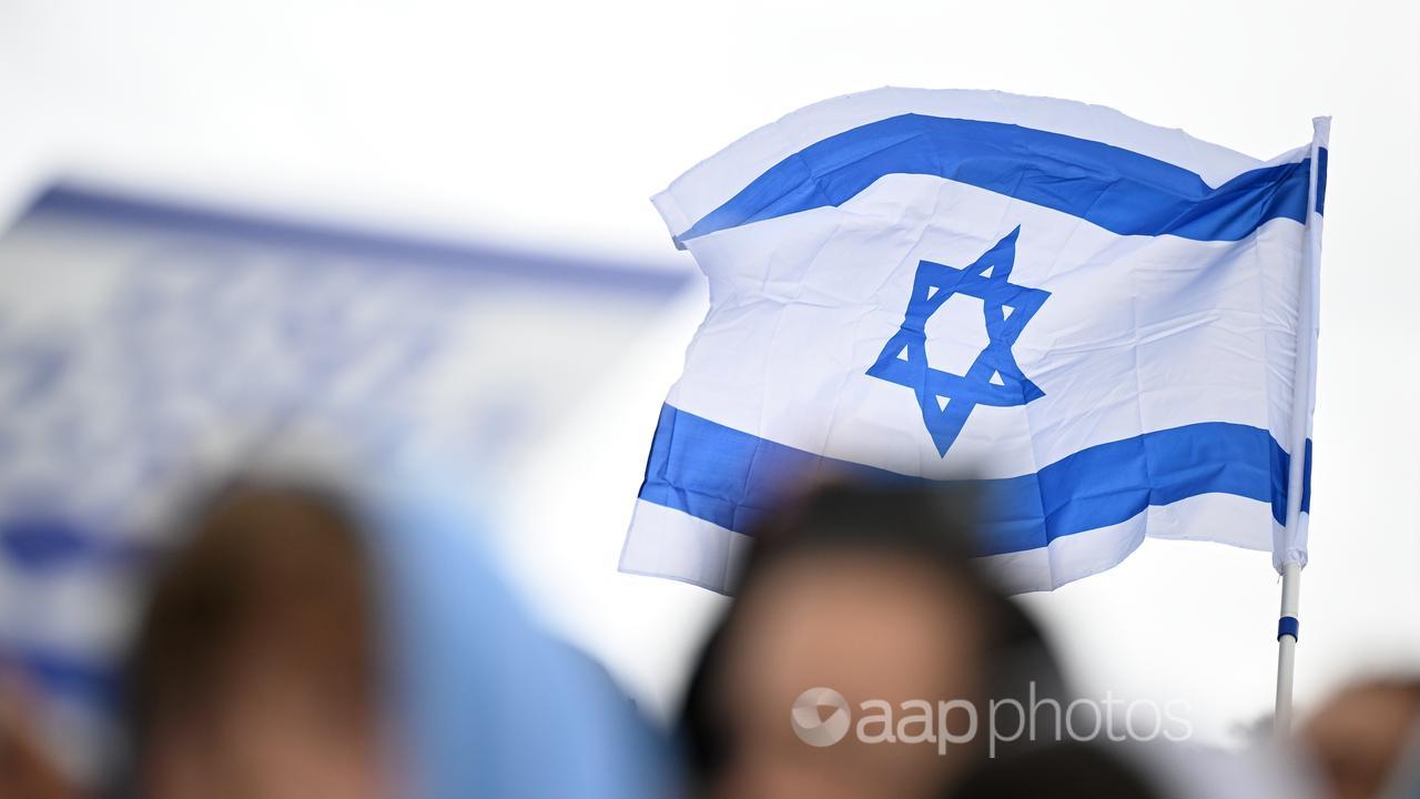 The flag of Israel (file image)