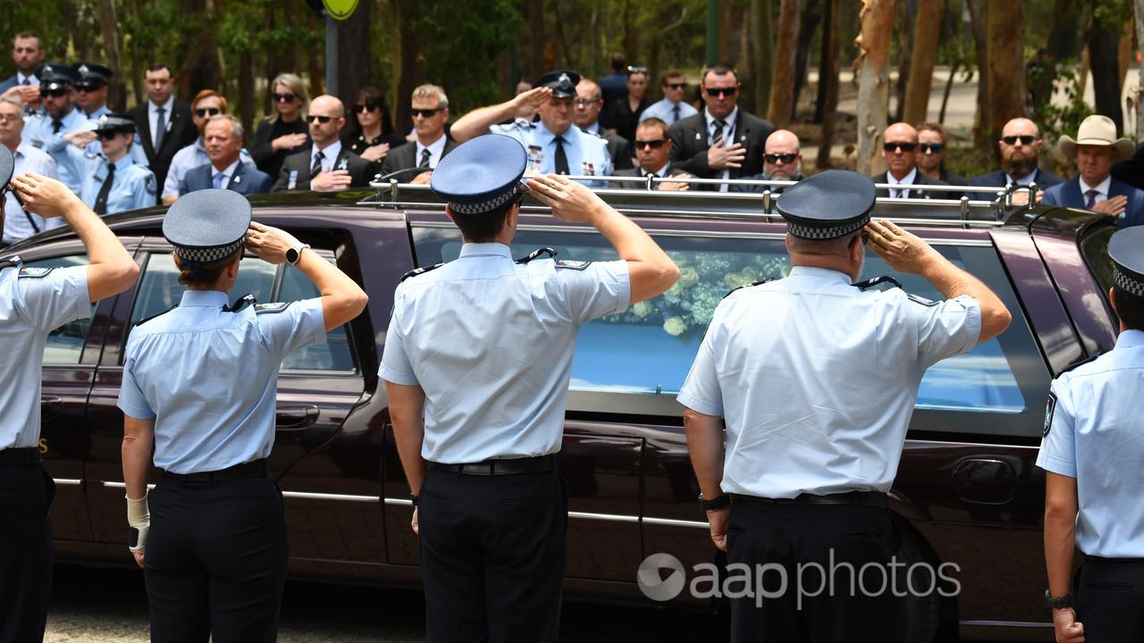A procession for two Queensland police constables killed on duty.