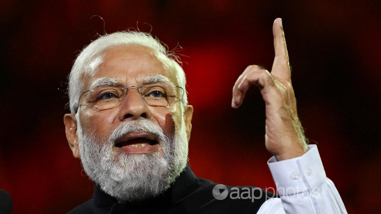 India’s Prime Minister Narendra Modi (file image)