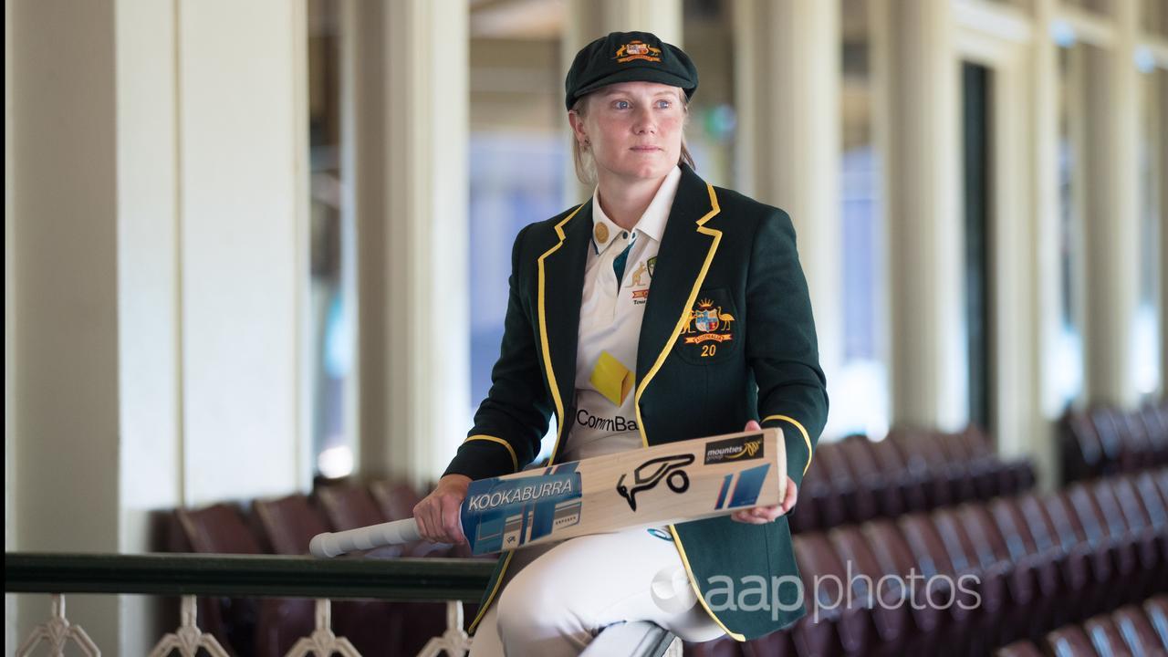 Alyssa Healy after being named Australia cricket captain.