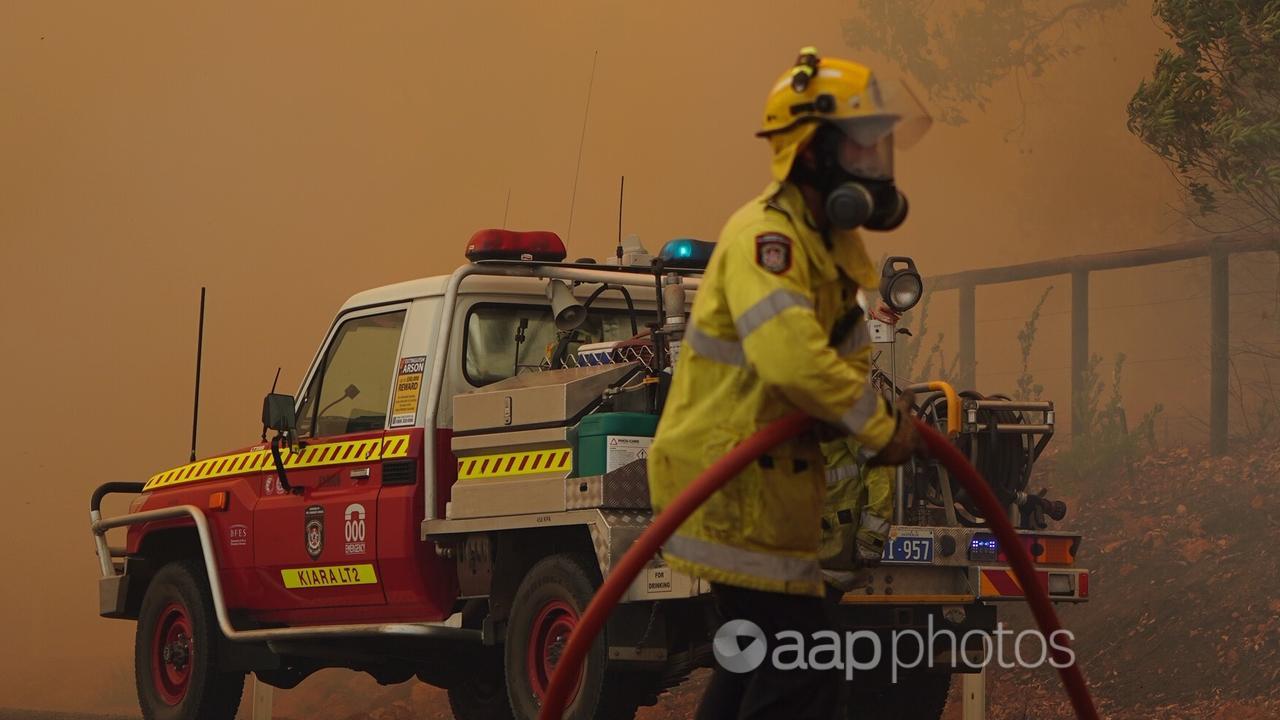 Firefighters in Western Australia.