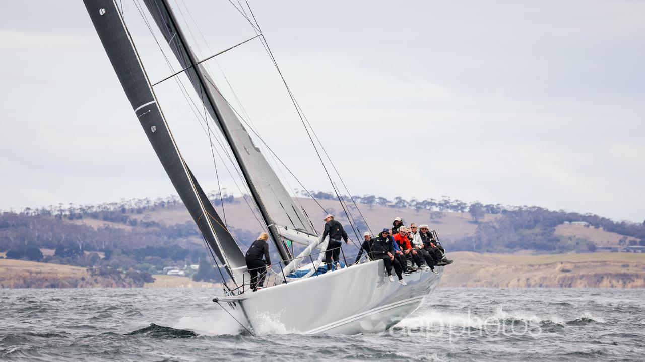No Limit during the 2023 Sydney to Hobart. 