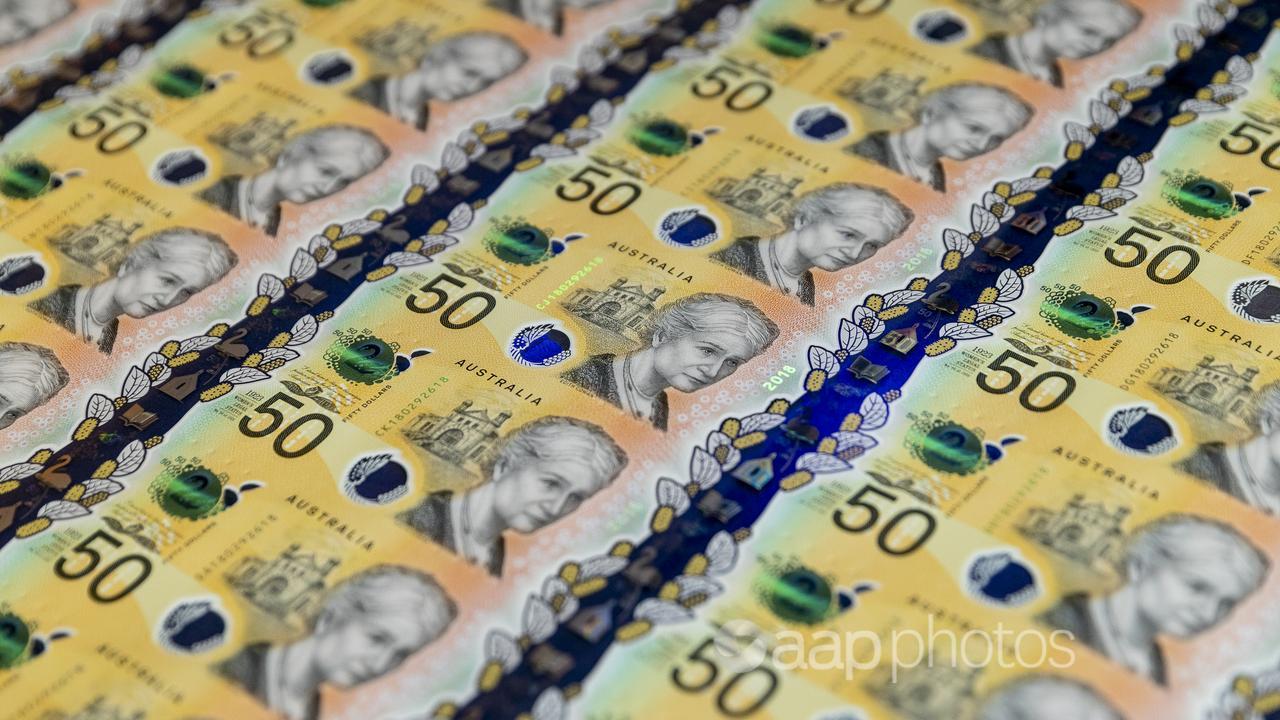 New $50 notes (file image)