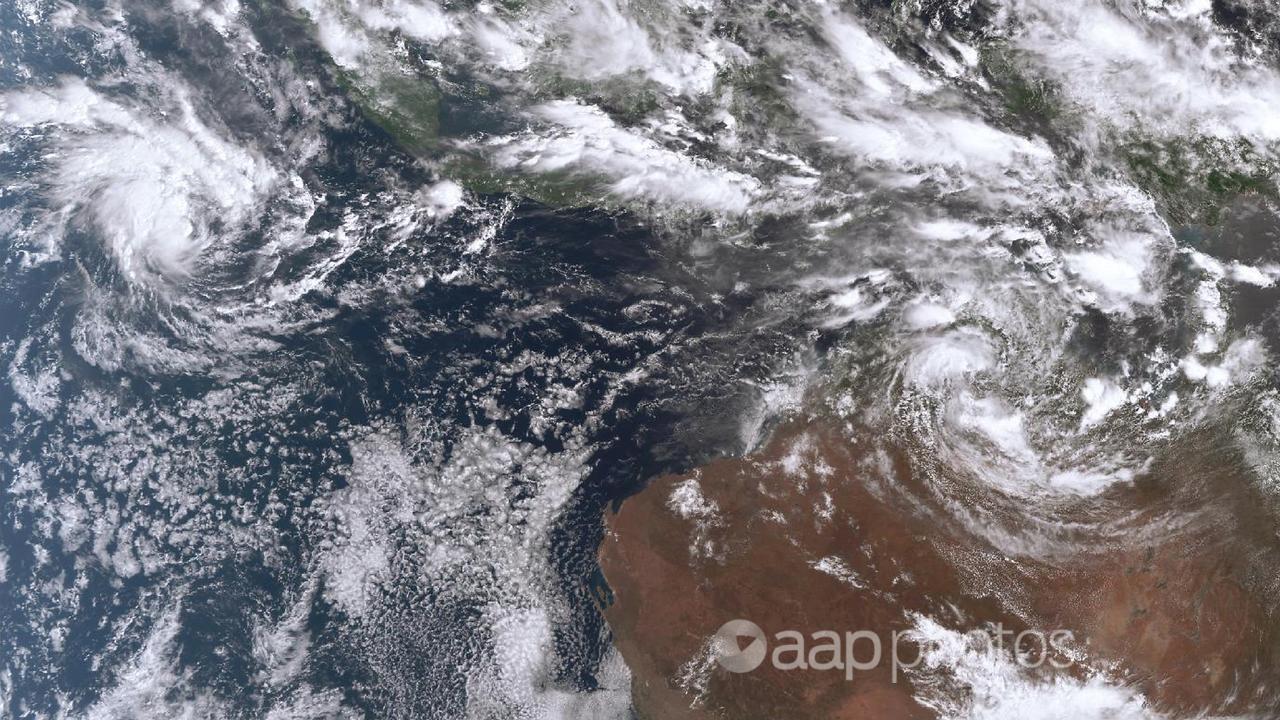 Tropical Cyclone Anggrek has formed near the Cocos Islands