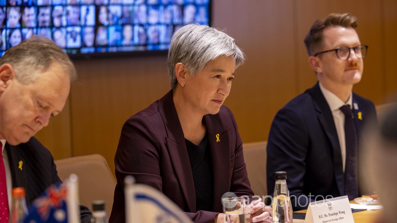 Foreign Affairs Minister Penny Wong in Jerusalem