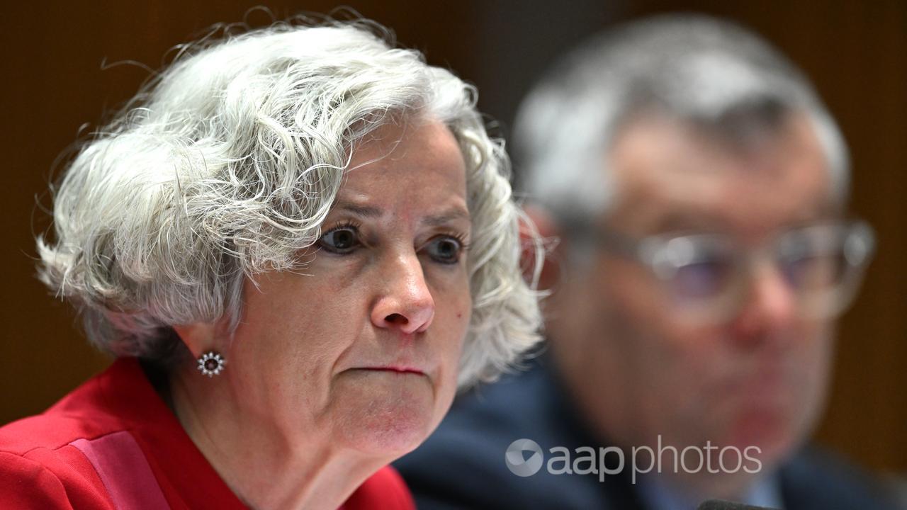 Home Affairs secretary Stephanie Foster at Senate estimates