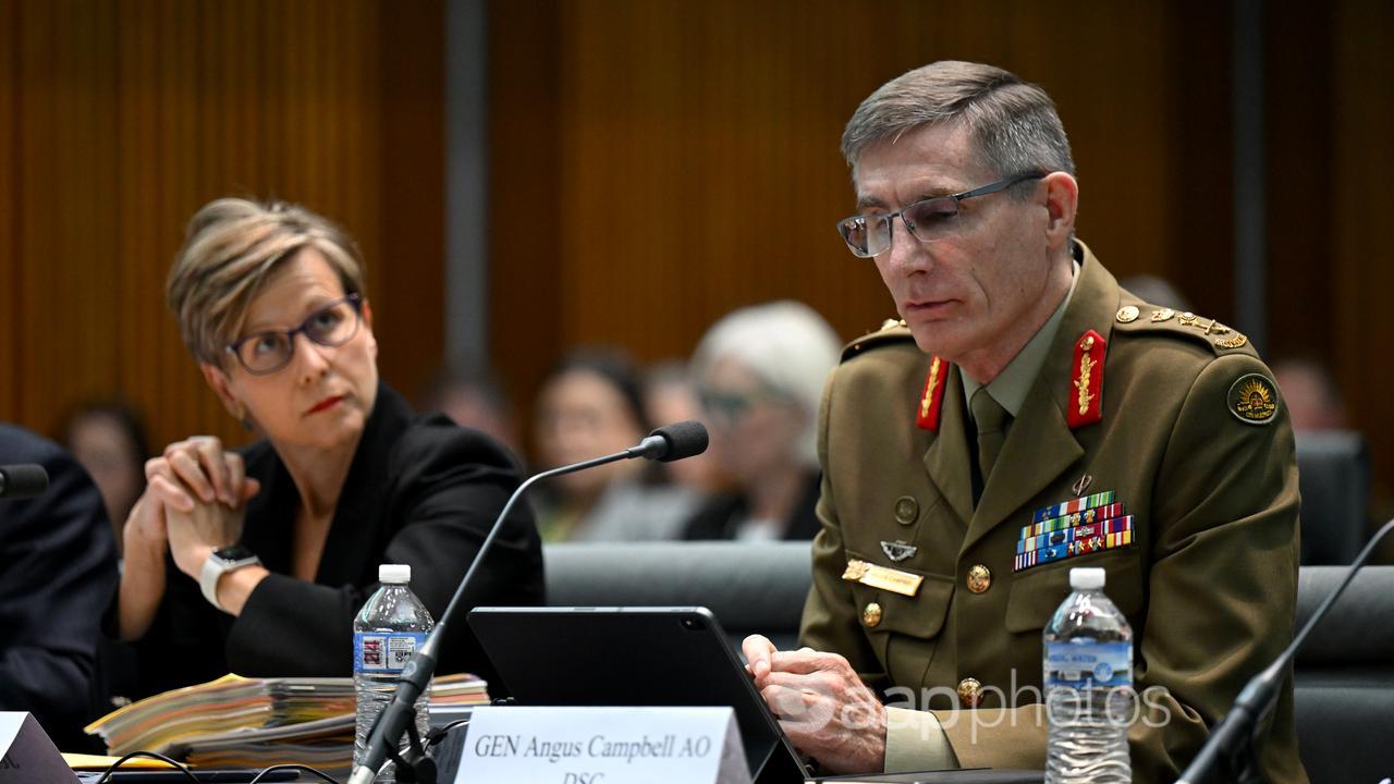Chief of the Australian Defence Force Angus Campbell.